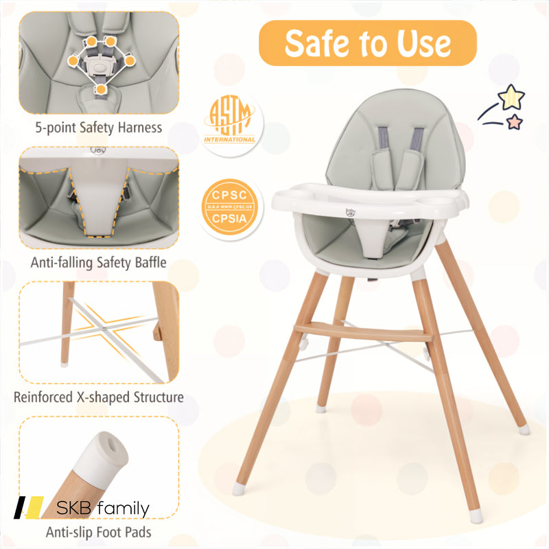 Baby High Chair With Dishwasher Safe Tray 240115-214267