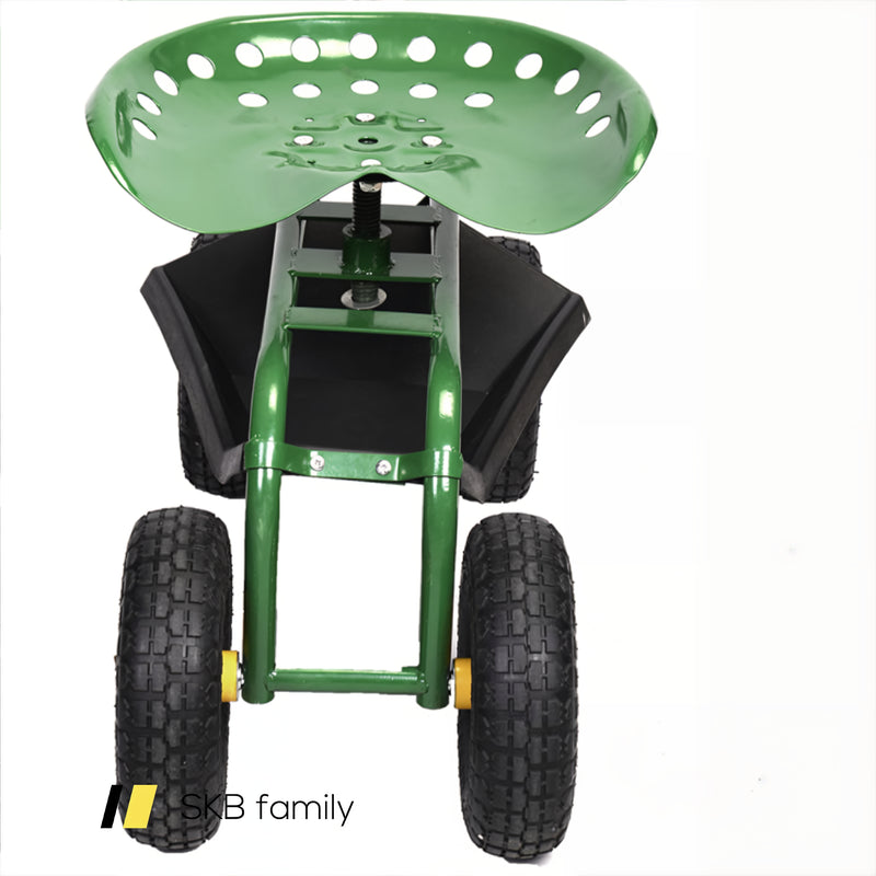 Garden Cart With Heavy Duty Tool Tray 240115-214417