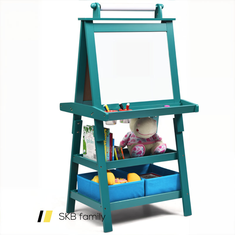 3-In-1 Double-Sided Storage Art Easel 240115-214549