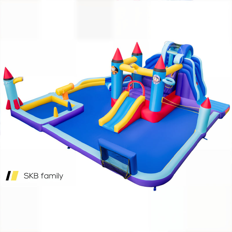 Rocket Theme Inflatable Water Slide Park 240115-214571