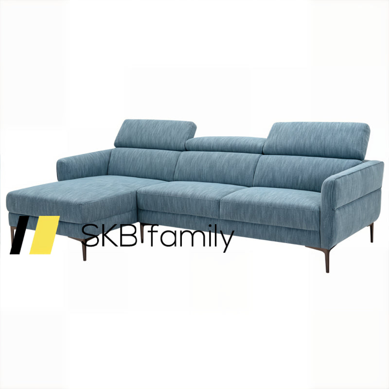 105 Inch L-Shaped Sofa Couch With 3 Adjustable Headrests 240115-214609