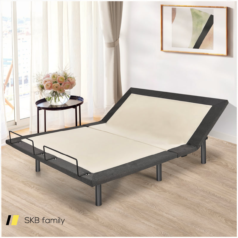 Twin/Queen Size Adjustable Bed Base Electric Bed Frame With Massage Modes 240115-214756