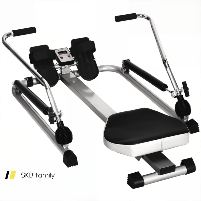 Exercise Adjustable Double Hydraulic Resistance Rowing Machine 240115-214763