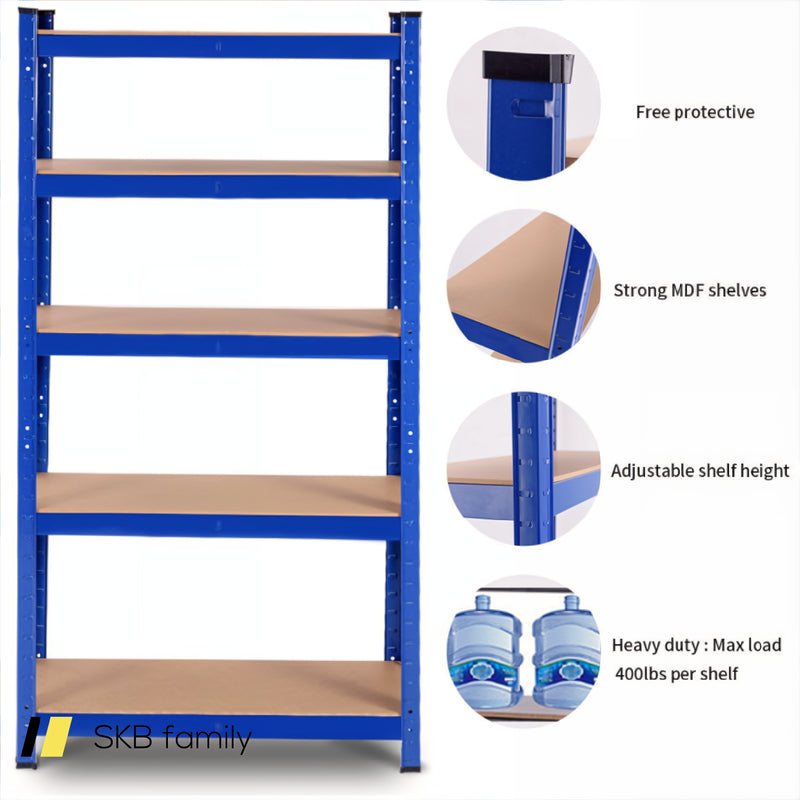 Adjust 30 X60 Inch 5 Level Garage Tool Shelf Storage 240115-214860