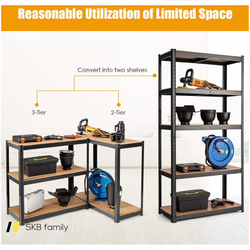 Adjust 30 X60 Inch 5 Level Garage Tool Shelf Storage 240115-214860