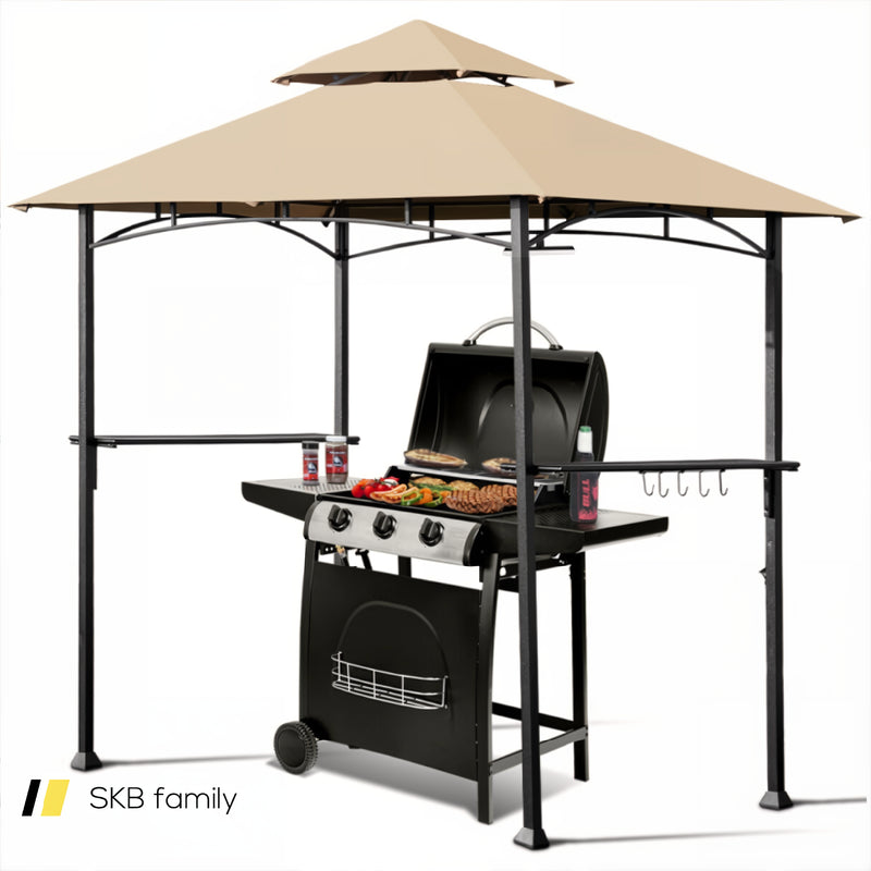 8’ X 5’ Outdoor Patio Barbecue Grill Gazebo 240115-214932