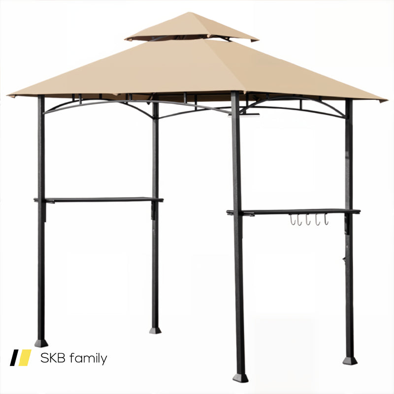 8’ X 5’ Outdoor Patio Barbecue Grill Gazebo 240115-214932