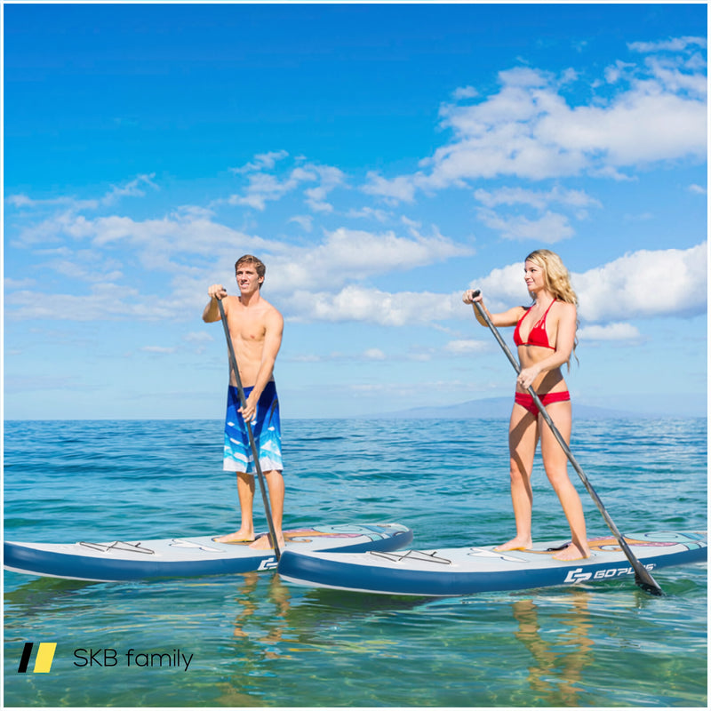 Inflatable Stand Up Paddle Board Surfboard With Aluminum Paddle Pump 240115-215087