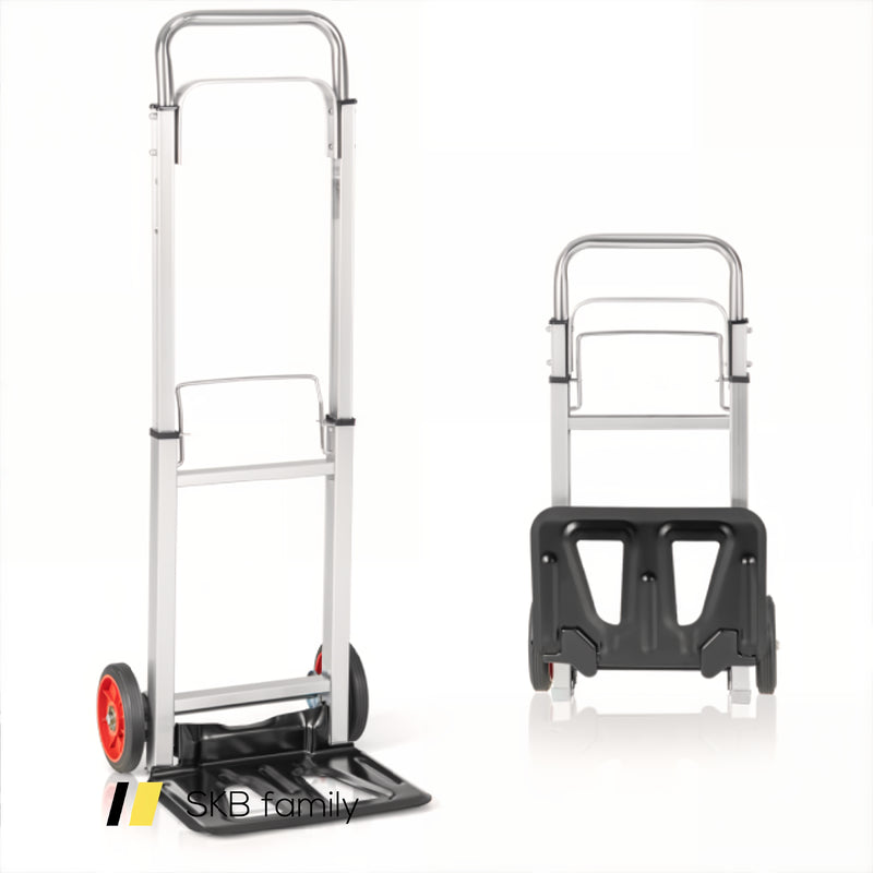 Portable Folding Hand Truck With Telescopic Handle And Wheels 240115-215130