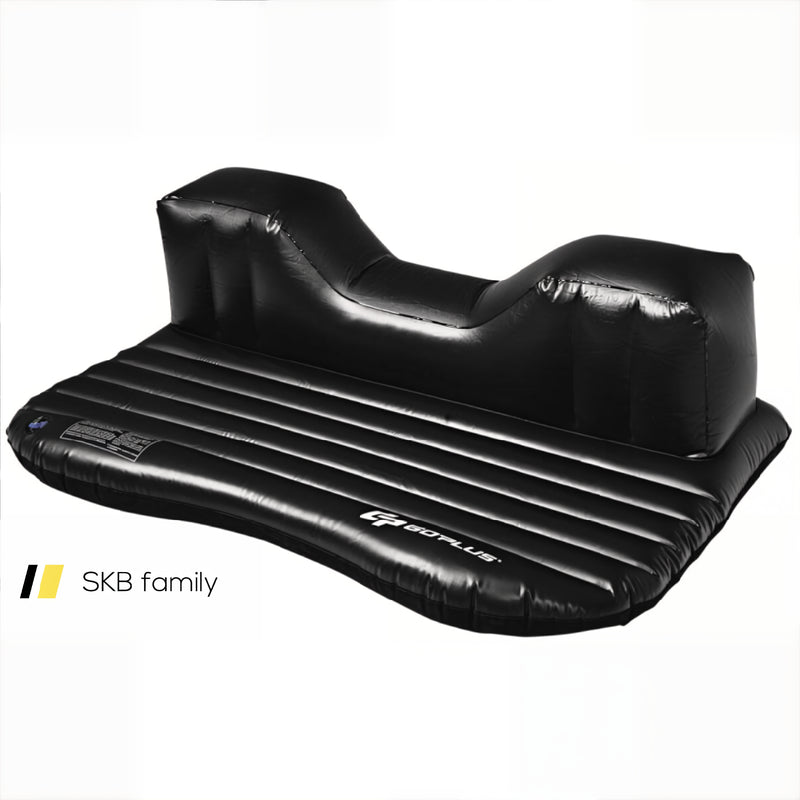 Inflatable Backseat Flocking Mattress Car Suv Travel With Pump 240115-215211