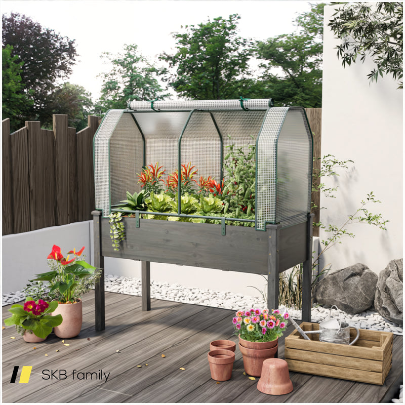 47.5 X 21.5 X 24 Inch Mini Greenhouse With Roll-Up Zipper Door 240115-215263