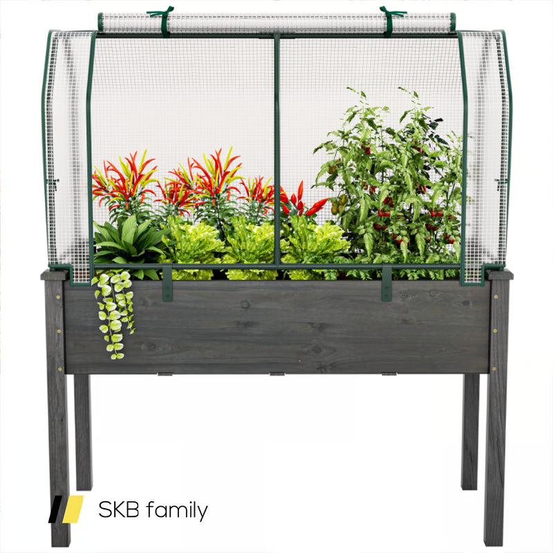 47.5 X 21.5 X 24 Inch Mini Greenhouse With Roll-Up Zipper Door 240115-215263