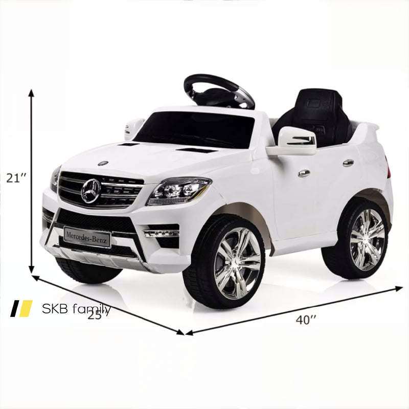 6v Mercedes Benz Kids Ride On Car With Mp3+Rc 240115-215310