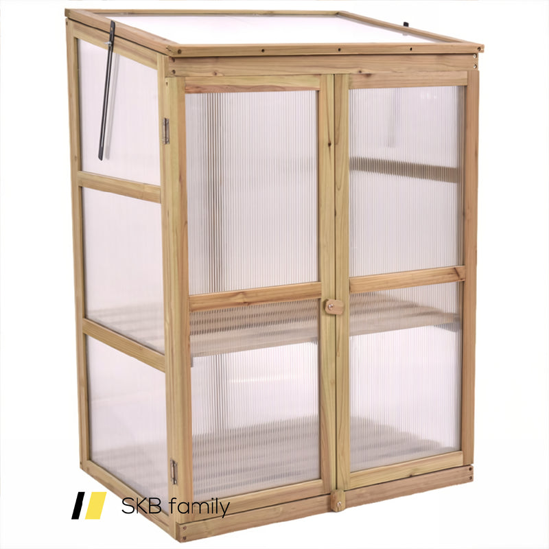 30 X 22 X 43 Inch Garden Portable Wooden Greenhouse 240115-215527