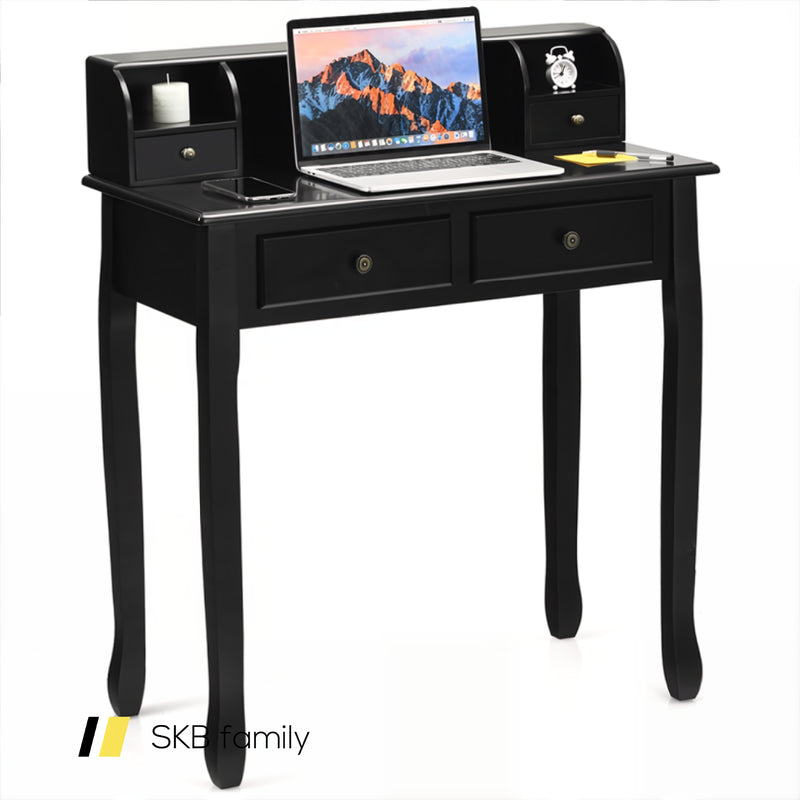 Removable Floating Organizer 2-Tier Mission Home Computer Vanity Desk 240115-215542