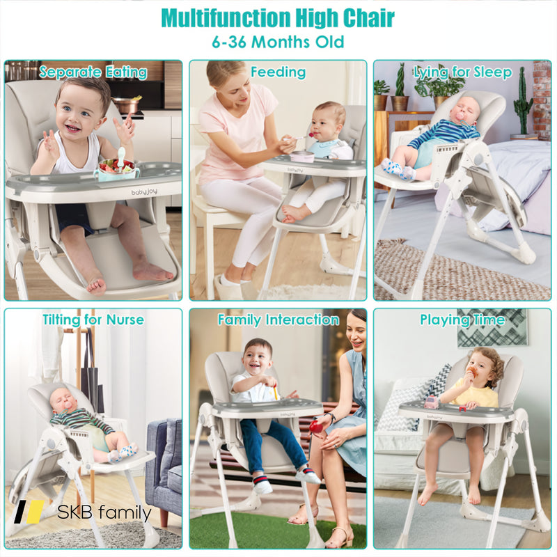 Baby Convertible High Chair With Wheels 240115-215580