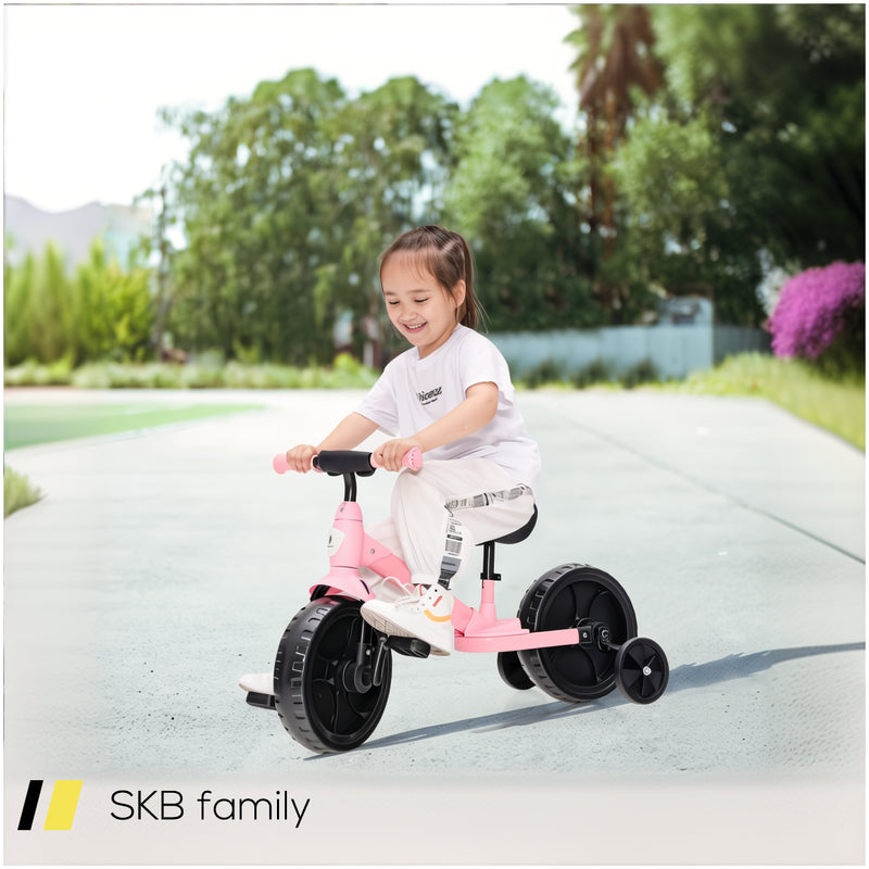 4-In-1 Toddler Tricycle With Training Wheels For 18 Months To 6 Years Old 240515-229081