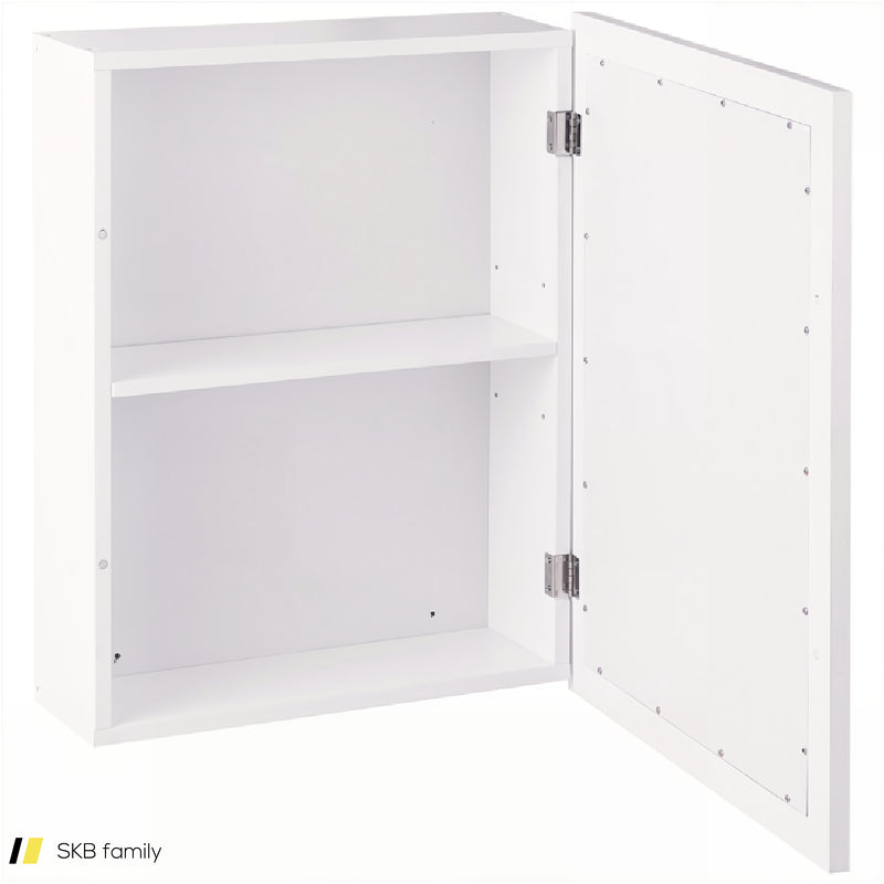 Mirrored Bathroom Medicine Cabinet With Single Door And Adjustable Shelf 240515-229136