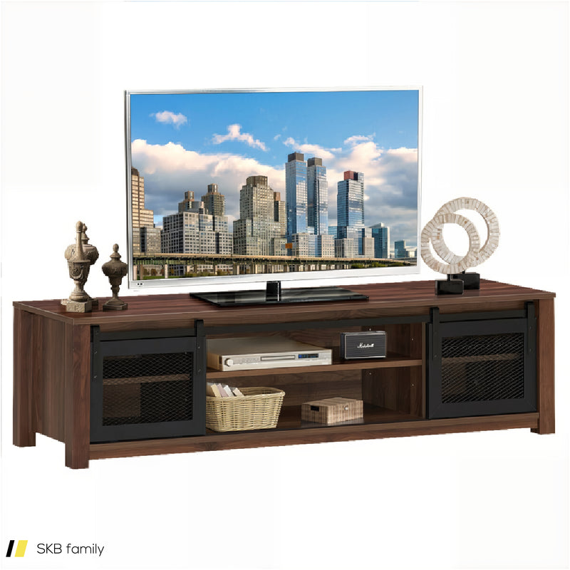 Tv Stand Entertainment Center For Tv'S Up To 65 Inch With Adjustable Shelves 240515-229137