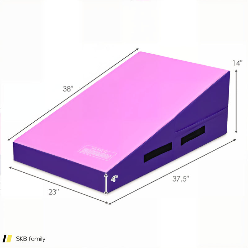 Incline Gymnastics Mat Wedge Ramp Gym Tumbling Exercise Mat 240515-229152