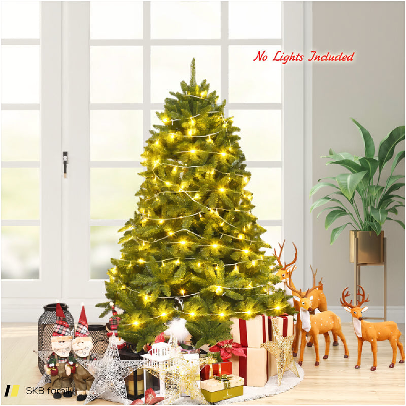 5 Feet Artificial Fir Christmas Tree With 600 Branch Tips 240515-229155