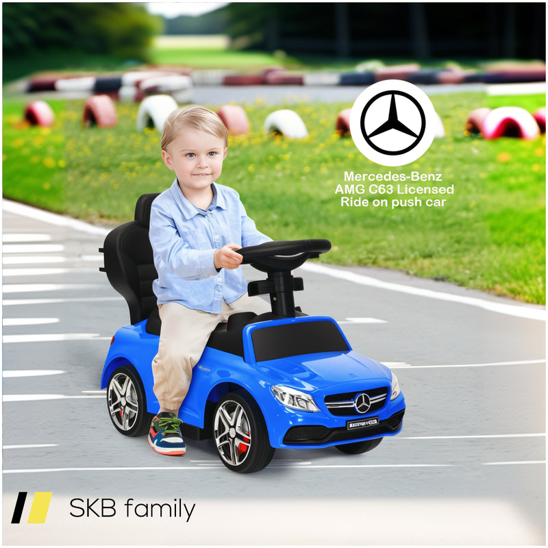 3-In-1 Mercedes Benz Ride-On Toddler Sliding Car 240515-229157