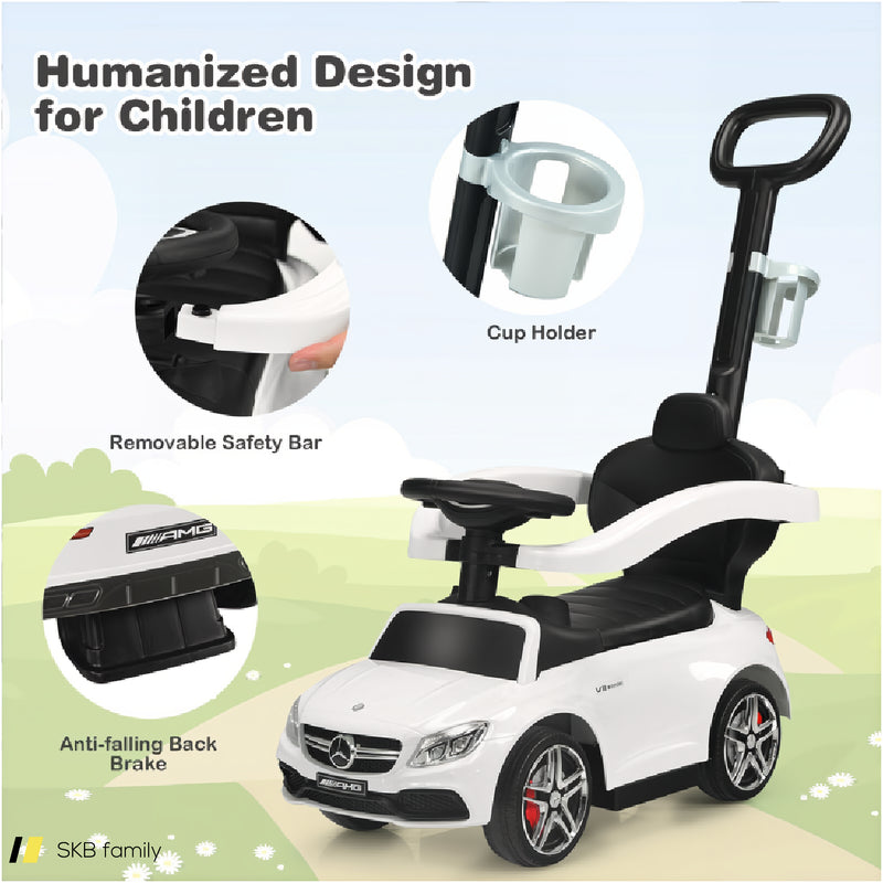 3-In-1 Mercedes Benz Ride-On Toddler Sliding Car 240515-229157