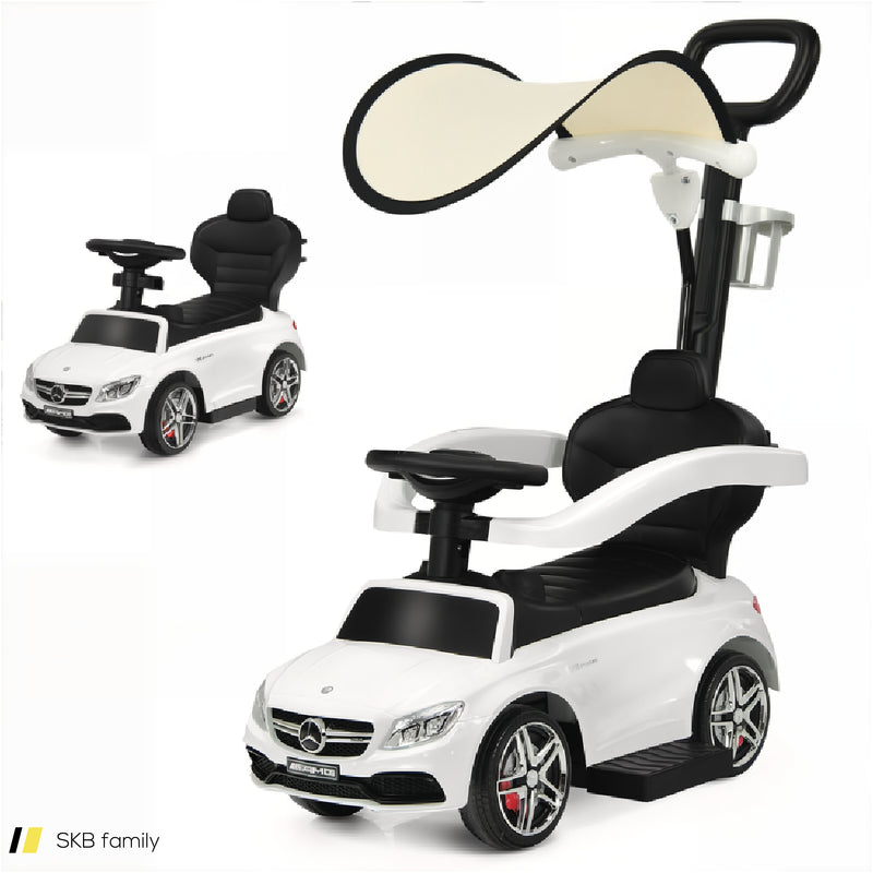 3-In-1 Mercedes Benz Ride-On Toddler Sliding Car 240515-229157