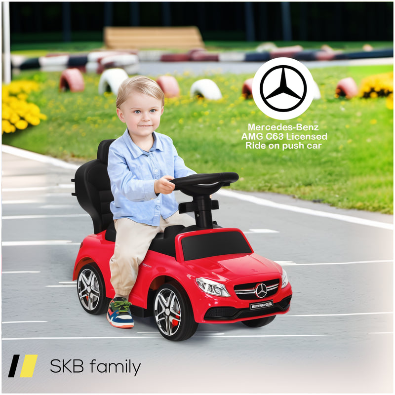 3-In-1 Mercedes Benz Ride-On Toddler Sliding Car 240515-229157