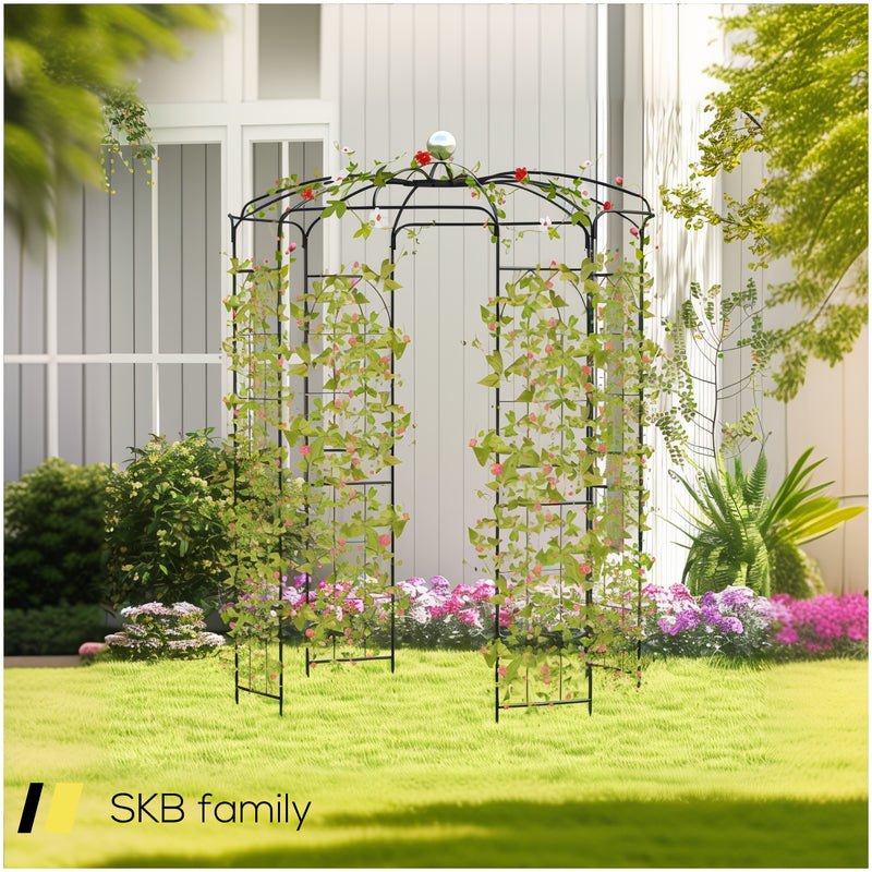 Birdcage Shape Gazebo For Climbing Plants And Wedding Ceremony Decoration 240515-229165