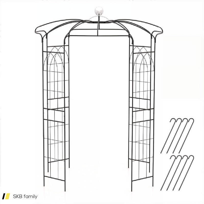 Birdcage Shape Gazebo For Climbing Plants And Wedding Ceremony Decoration 240515-229165