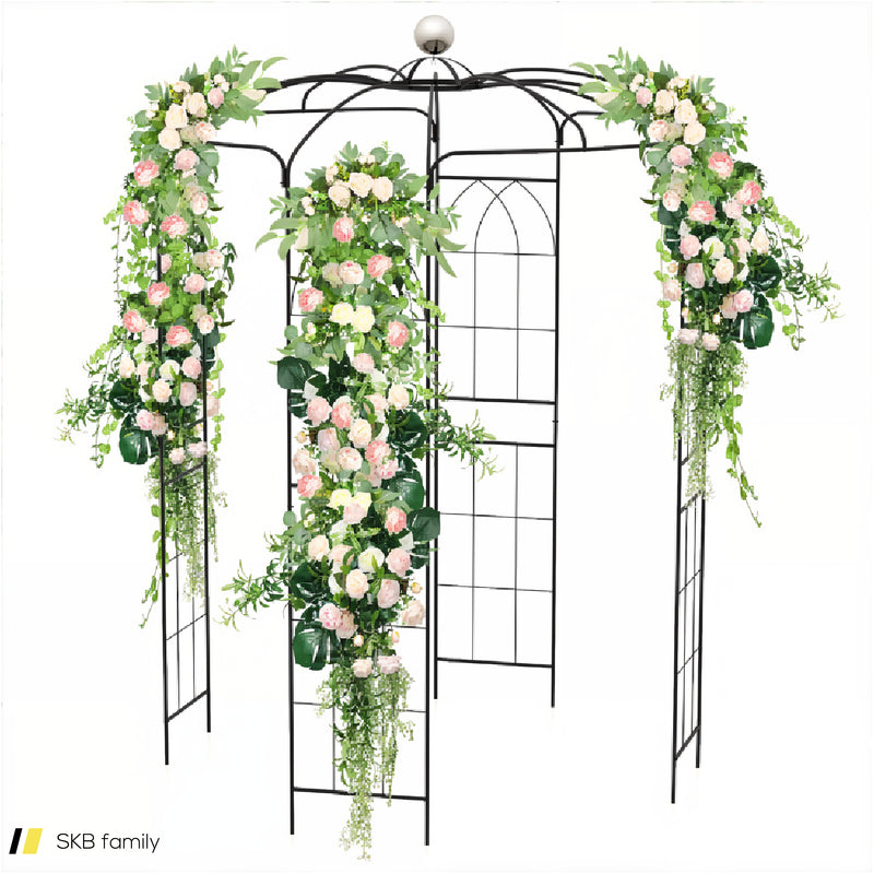 Birdcage Shape Gazebo For Climbing Plants And Wedding Ceremony Decoration 240515-229165