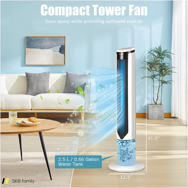 41 Inches Evaporative Air Cooler With 3 Modes And 3 Speeds 240515-229210