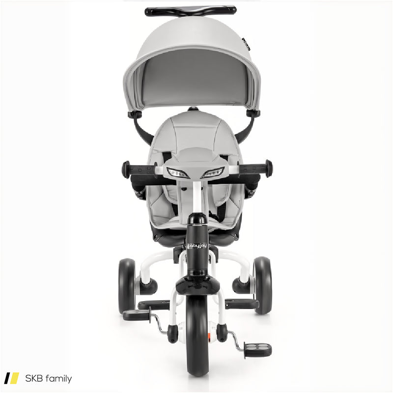 6-In-1 Foldable Baby Tricycle Toddler Stroller With Adjustable Handle 240515-229215