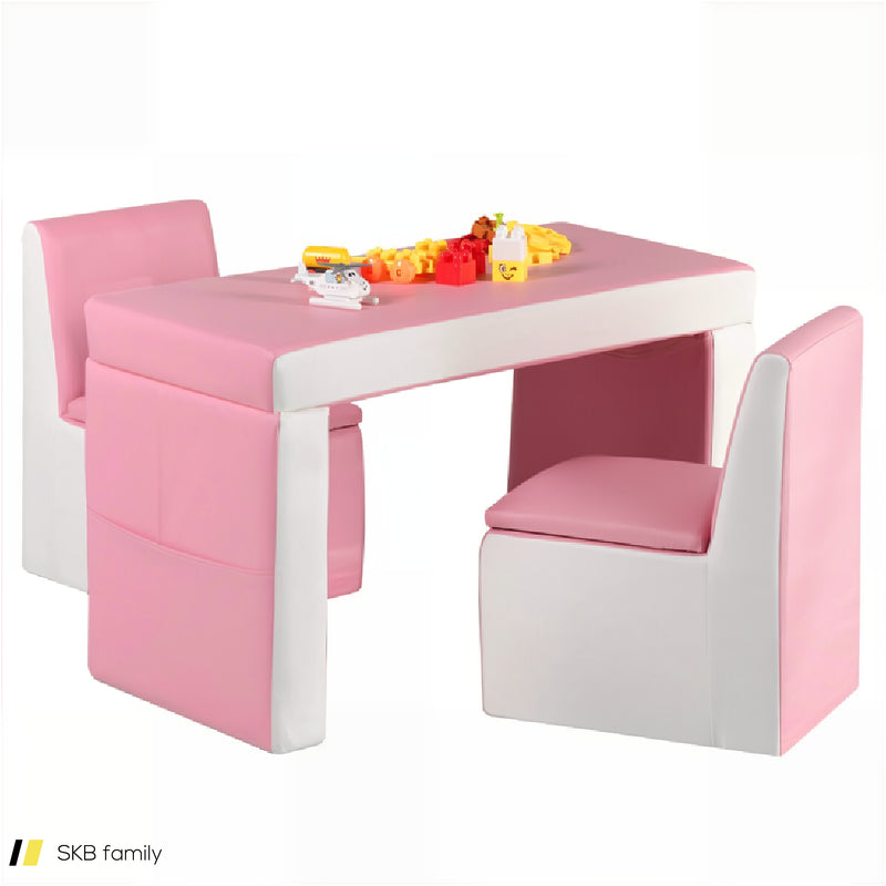 Multi-Functional Kids Play Sofa And Table Chair Set 240515-229221