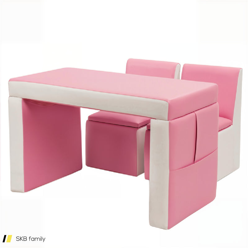 Multi-Functional Kids Play Sofa And Table Chair Set 240515-229221