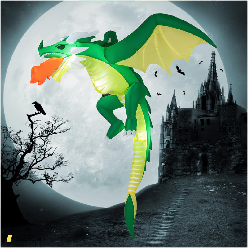 5 Feet Hanging Halloween Inflatable Dragon 240515-229230