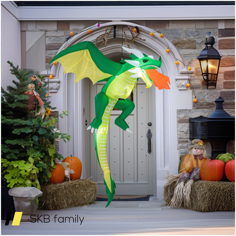 5 Feet Hanging Halloween Inflatable Dragon 240515-229230