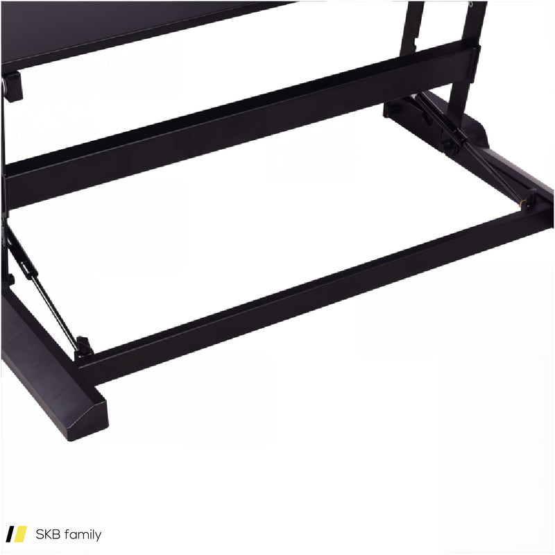 Height Adjustable Lift Rising Laptop Desk With Pen Slot 240515-229232