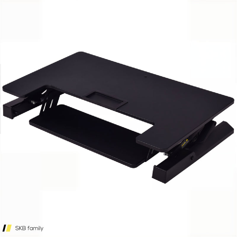 Height Adjustable Lift Rising Laptop Desk With Pen Slot 240515-229232