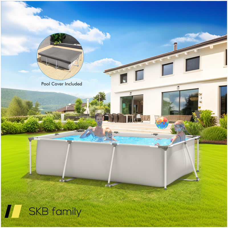 Above Ground Swimming Pool With Pool Cover 240515-229238