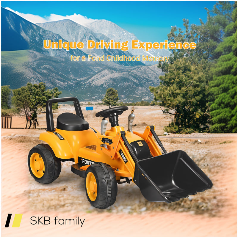 6v Battery Powered Kids Ride On Excavator 240515-229240