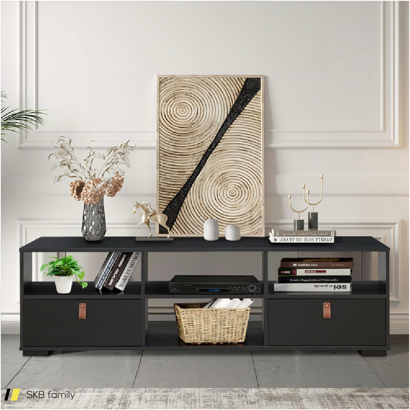 Tv Stand Entertainment Media Center Console For Tv'S Up To 60 Inch With Drawers 240515-229243