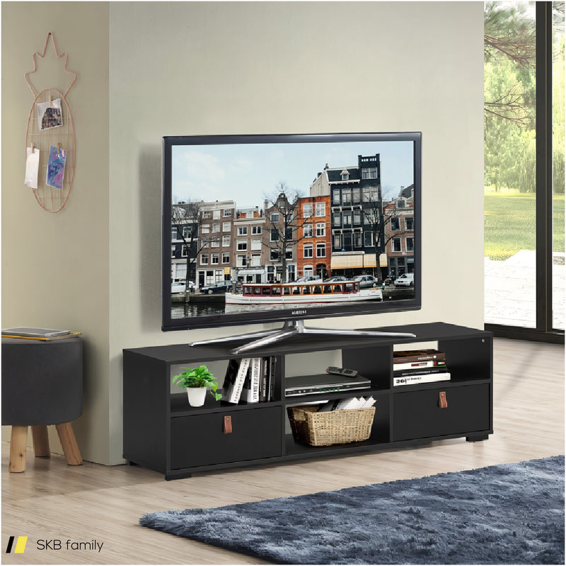 Tv Stand Entertainment Media Center Console For Tv'S Up To 60 Inch With Drawers 240515-229243