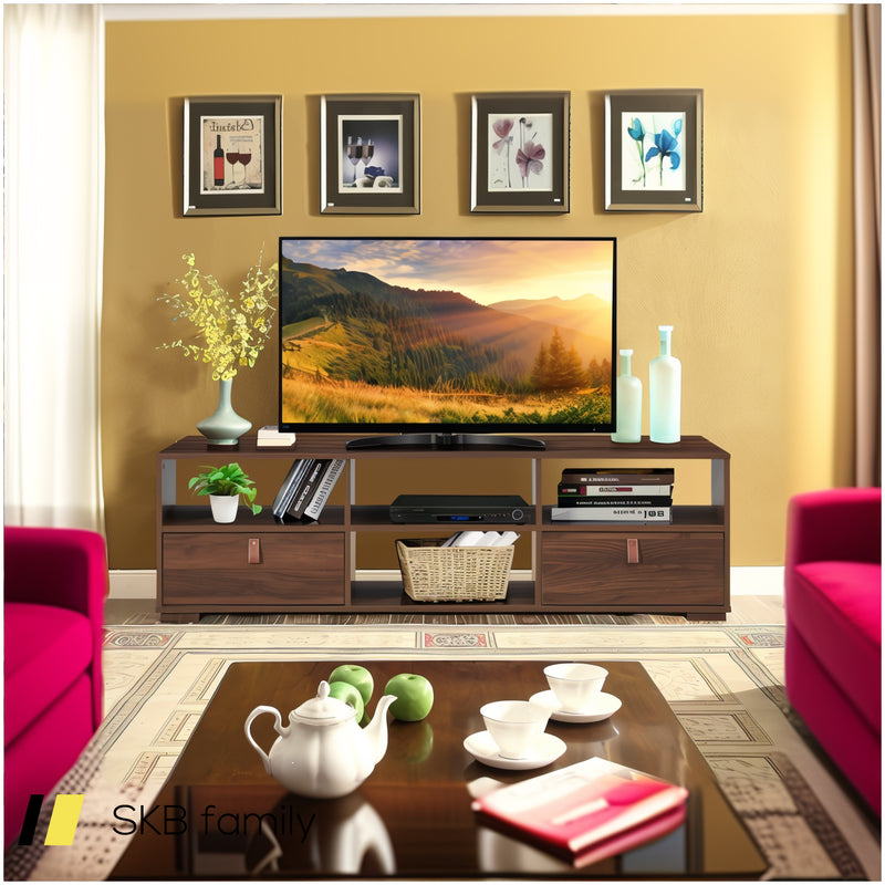 Tv Stand Entertainment Media Center Console For Tv'S Up To 60 Inch With Drawers 240515-229243