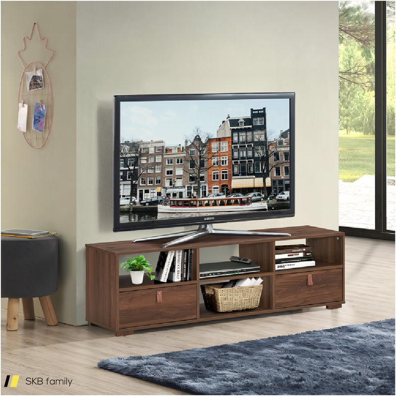 Tv Stand Entertainment Media Center Console For Tv'S Up To 60 Inch With Drawers 240515-229243