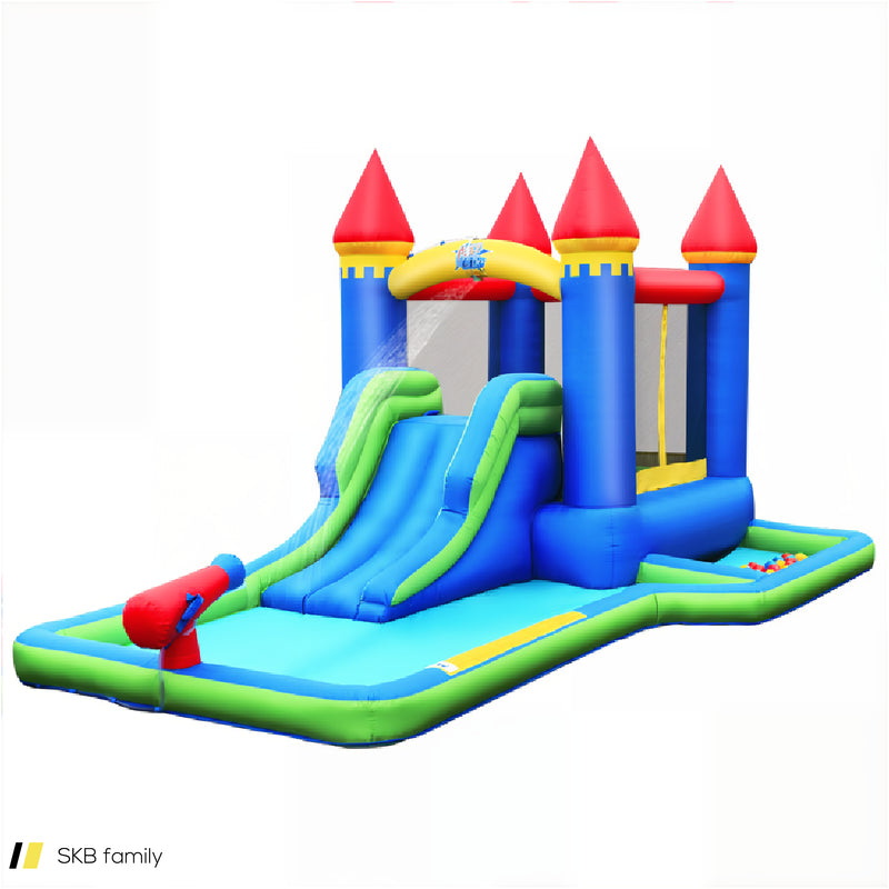 Kids Inflatable Bounce House Water Slide Without Blower 240615-229276