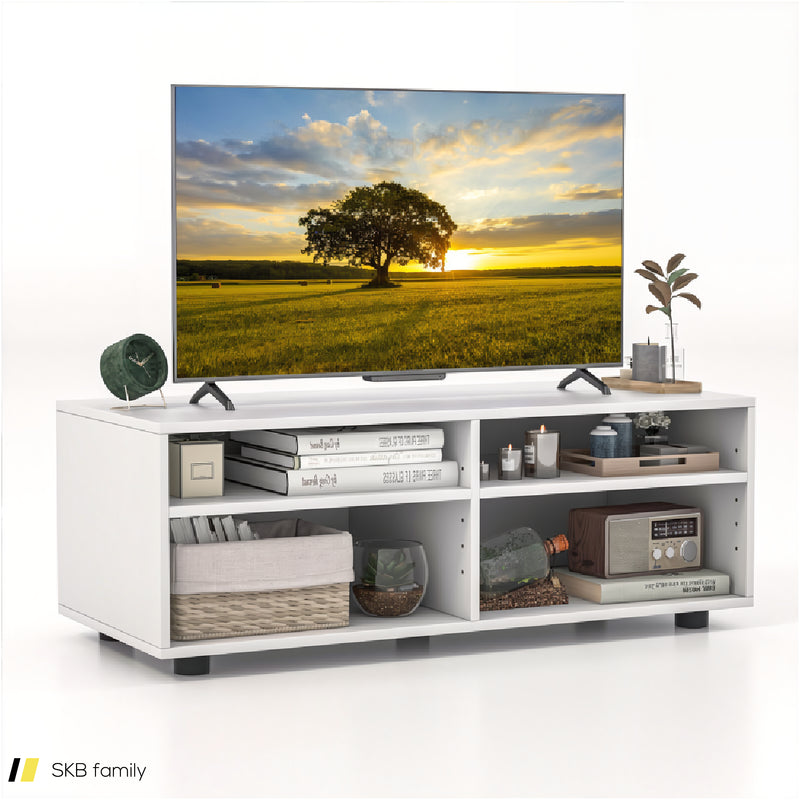 4-Cube Tv Stand For Tv Up To 45 Inch With 5 Positions Adjustable Shelves 240615-229285