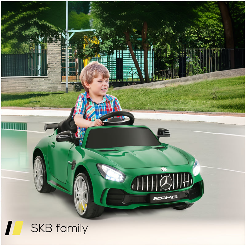 12v Licensed Mercedes Benz Kids Ride On Car With 3 Speed Levels 240615-229293