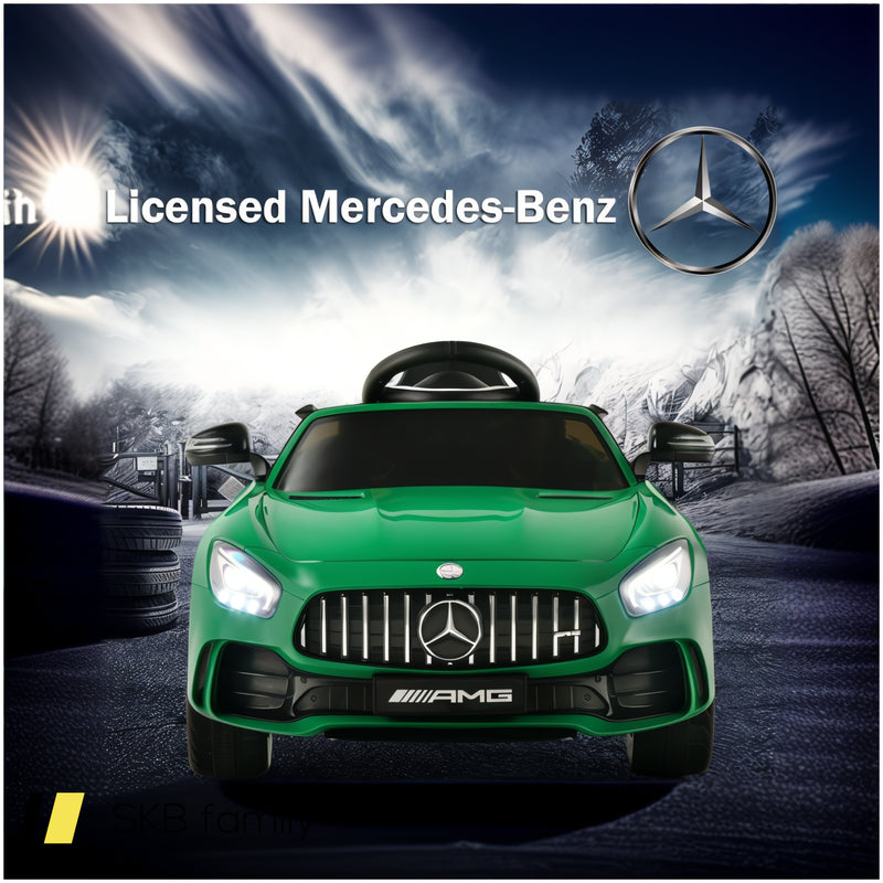 12v Licensed Mercedes Benz Kids Ride On Car With 3 Speed Levels 240615-229293